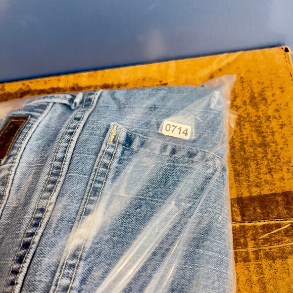 Relaxed Fit Jeans Riders Woman's 18P PETITE 80's VINTAGE Light Wash 5-Pocket - Picture 14 of 14